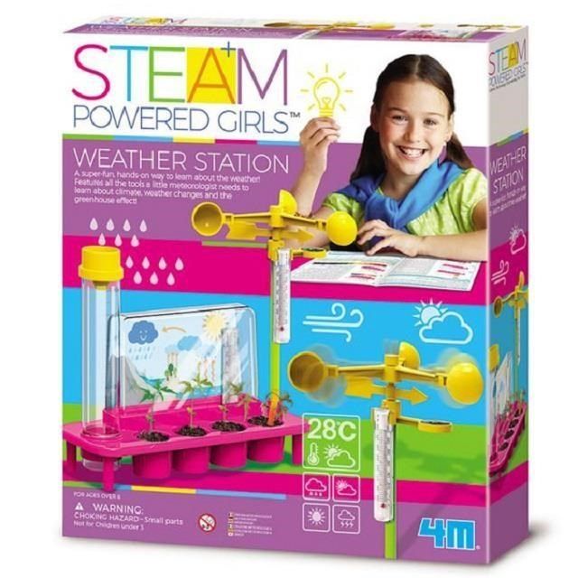 Kiddy Kiddo 【南紡購物中心】 【4M創意玩具】科學探索系列-天氣觀測站 04904 Weather Station