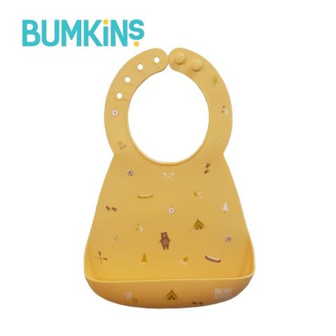 Bumkins 【南紡購物中心】 美國  白金矽膠圍兜 SMB-63 露營趣