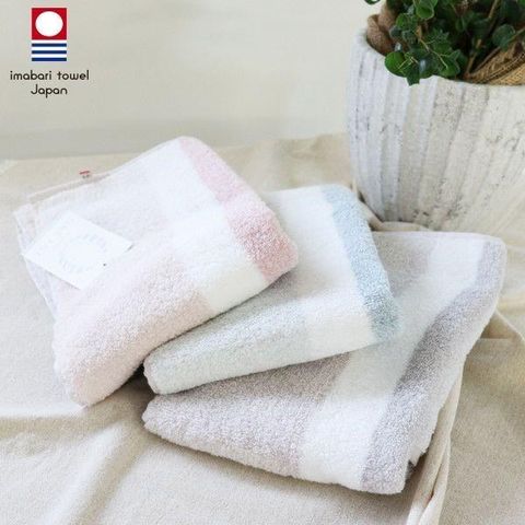 【Croissant 科羅沙】日本今治∼Kontex 今輕量柔幾何毛巾 34*80CM