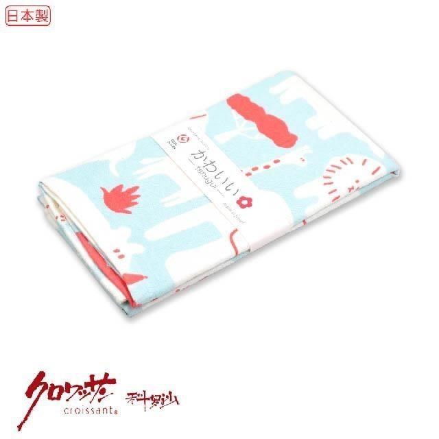 croissant 科羅沙 【南紡購物中心】 日本JF24叢林動物毛巾34*90公分
