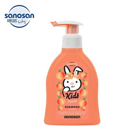 sanosan 珊諾 sanosan_珊諾兒童洗髮精-蜜桃香