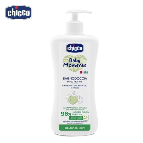 【Chicco】Kids寶貝桃果萃取沐浴露500ml