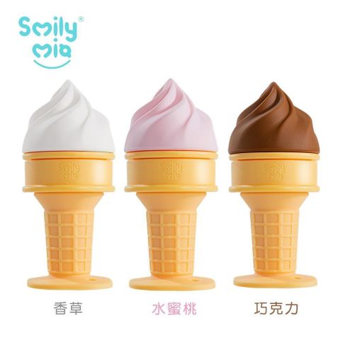 mombella 【南紡購物中心】 【Smily   Mia】叭噗冰淇淋固齒器