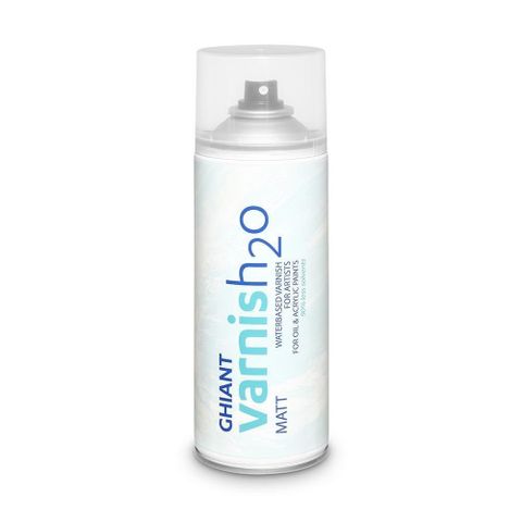 3M 【南紡購物中心】 比利時 Ghiant Varnish2o 凡尼斯 水性 消光 噴膠 400ml 12瓶 /箱