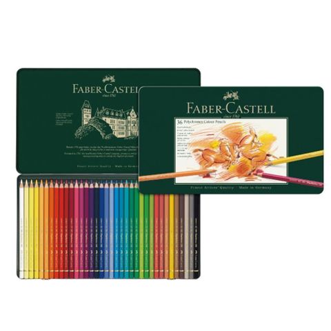 【南紡購物中心】 【Faber-Castell】輝柏 藝術家級油性色鉛筆36色 / 盒 110036