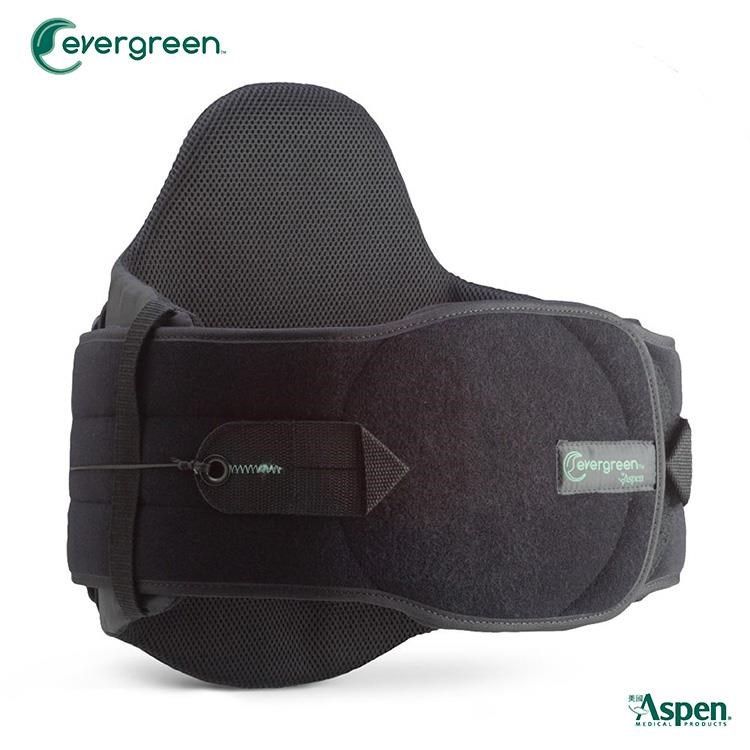  【南紡購物中心】 美國Aspen EVERGREEN 637 LSO 背架護腰 - 黑 (耶思本脊椎裝具未滅菌)