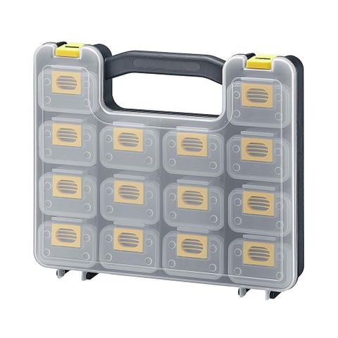 台灣製【PRO專業級零件收納盒(內盒*14) KT-3538B】分類