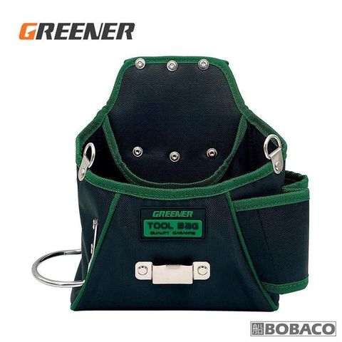 大船回港 【南紡購物中心】 GREENER【電動工具腰包 BGR-H (送黑色腰帶)】可放電鑽 電工 木工 工具袋 腰間收納袋 工作包 腰間工具包