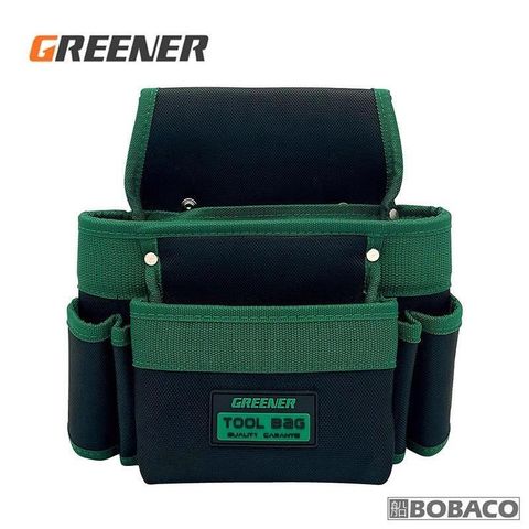 大船回港 GREENER【十合一釘子工具包 BGR-I (送黑色腰帶)】電工 木工 工具袋 工作包