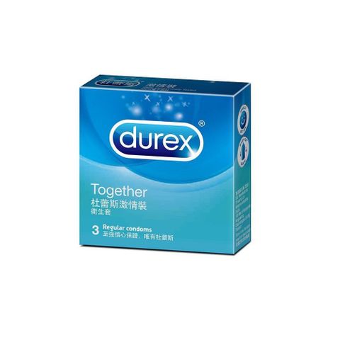 Durex 杜蕾斯 【南紡購物中心】 -激情裝保 險 套(3入)