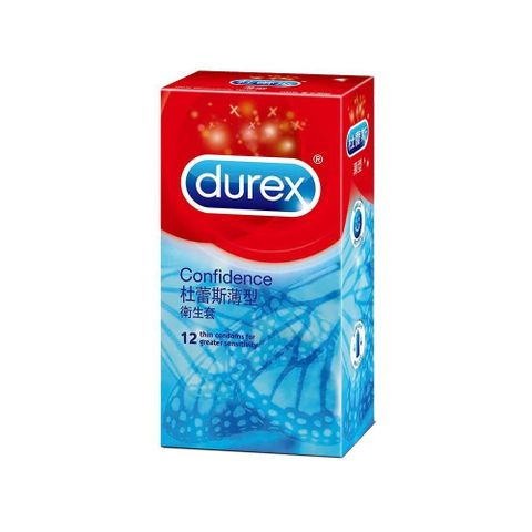 Durex 杜蕾斯 【南紡購物中心】 -薄型裝保 險 套(12入)