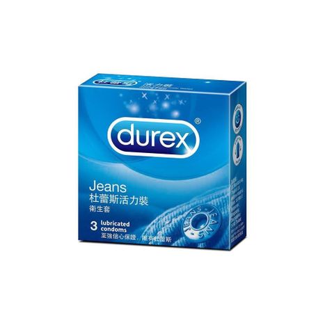 Durex 杜蕾斯 【南紡購物中心】 -活力裝保 險 套(3入)