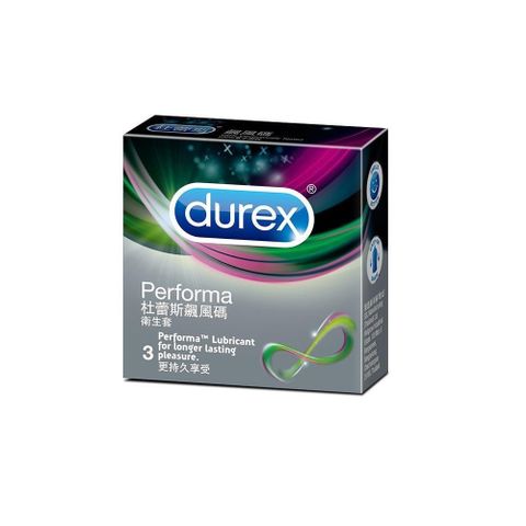 Durex 杜蕾斯 【南紡購物中心】 -飆風碼保 險 套(3入)