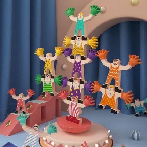 【芬蘭 Top Bright】健美先生疊羅漢 SF00174