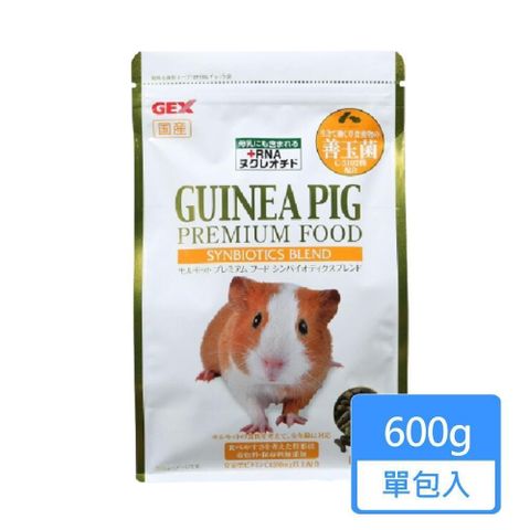 【南紡購物中心】 【GEX】金牌天竺鼠飼料 600g/包
