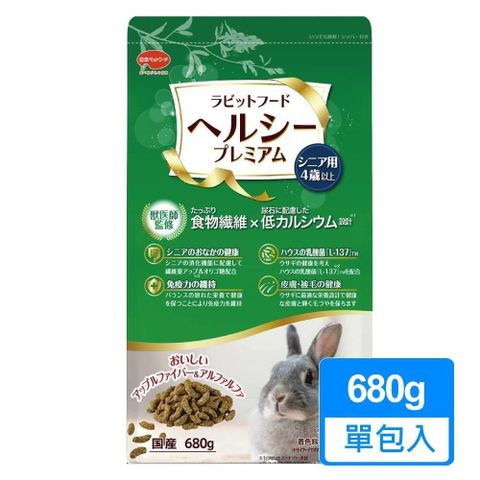 【南紡購物中心】 【日寵】營養補給兔糧 熟齡免 680g/包