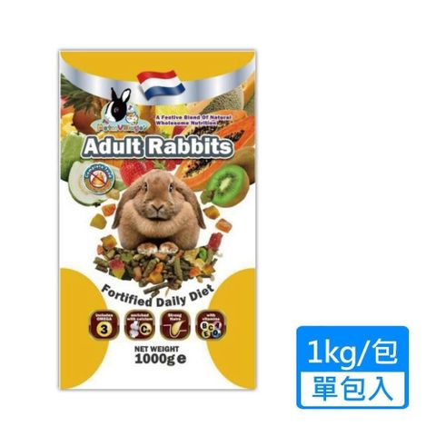 Pet Village 【南紡購物中心】 【 魔法村】兔子天然水果大餐 1kg/包