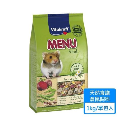 Vita 【南紡購物中心】 【kraft】天然食譜倉鼠主食1公斤