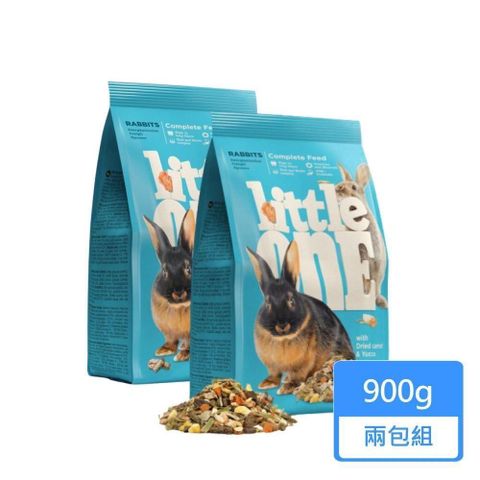 【Little one】成兔飼料 900g/包；兩包組