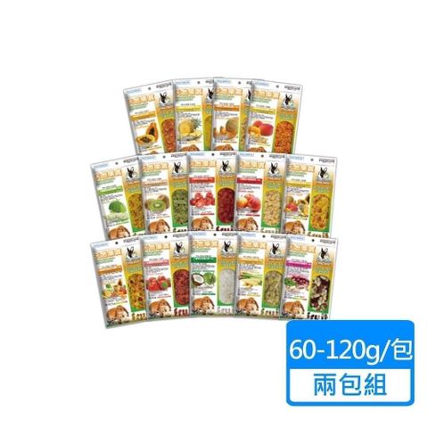 Pet Village 小動物天然水果乾 60-120g 兩包組