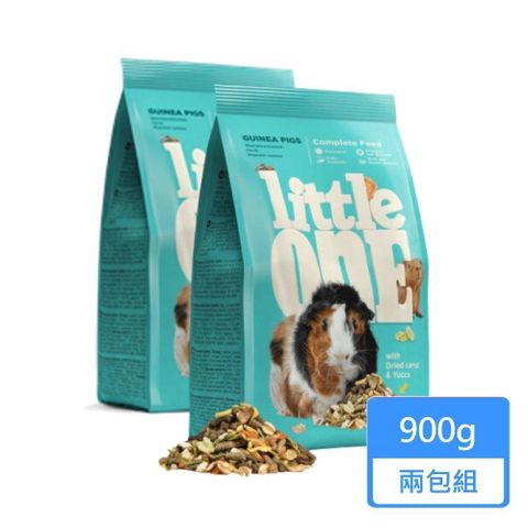 【Little one】天竺鼠飼料 900g/包 兩包組