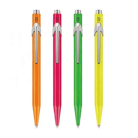 CARAN d'ACHE 瑞士卡達 【南紡購物中心】   849系列 Fluo Line 原子筆 /支 849.030~470