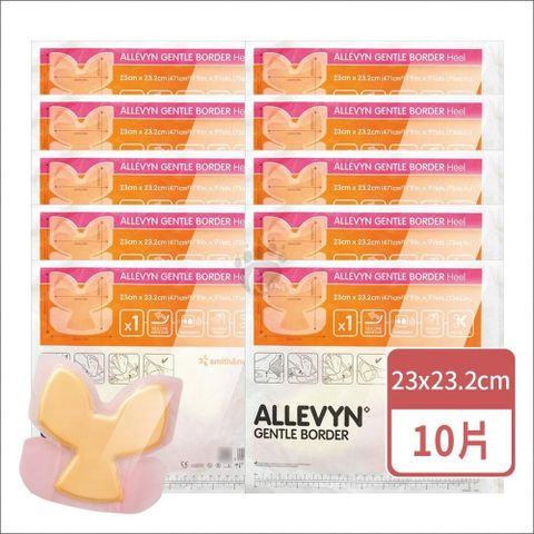 史耐輝 矽膠愛力膚敷料X10片 (23x23.2cm)