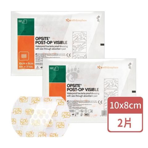 史耐輝 透視性晶格泡棉敷料X2片 (10x8cm/片)