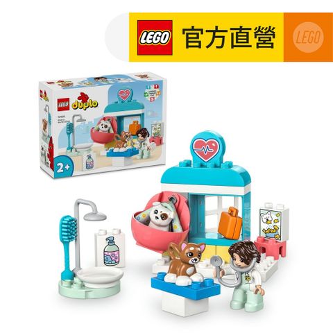 LEGO 樂高 得寶系列 10438 拜訪獸醫診所(學齡前玩具 幼兒積木)