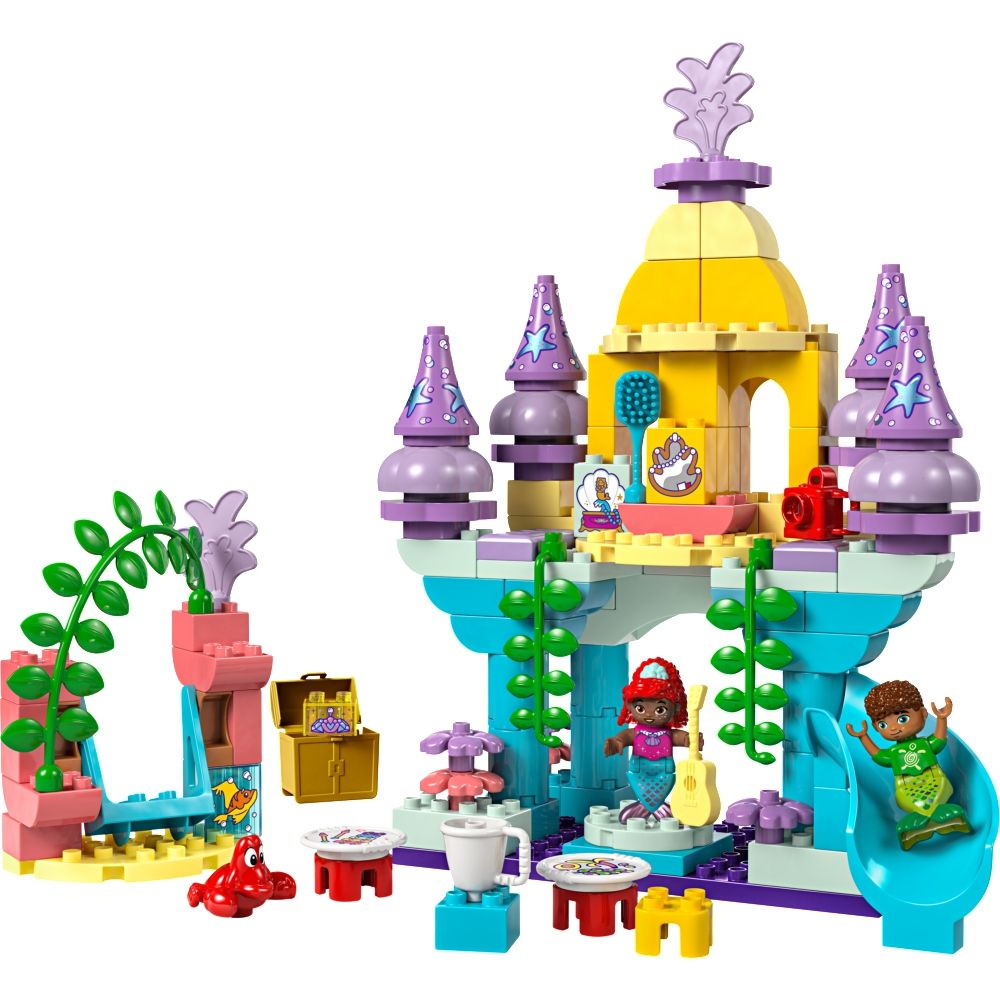 LEGO 樂高  得寶系列 10435 愛麗兒的神奇海底宮殿(Ariel's Magical Underwater Palace 學齡前玩具)