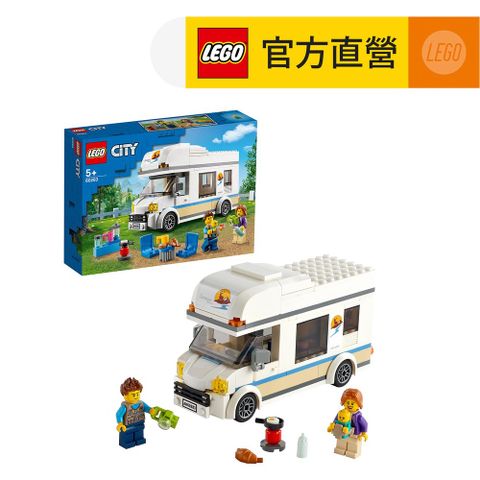 LEGO樂高城市系列60283假期露營車(露營車 角色扮演 DIY積木)