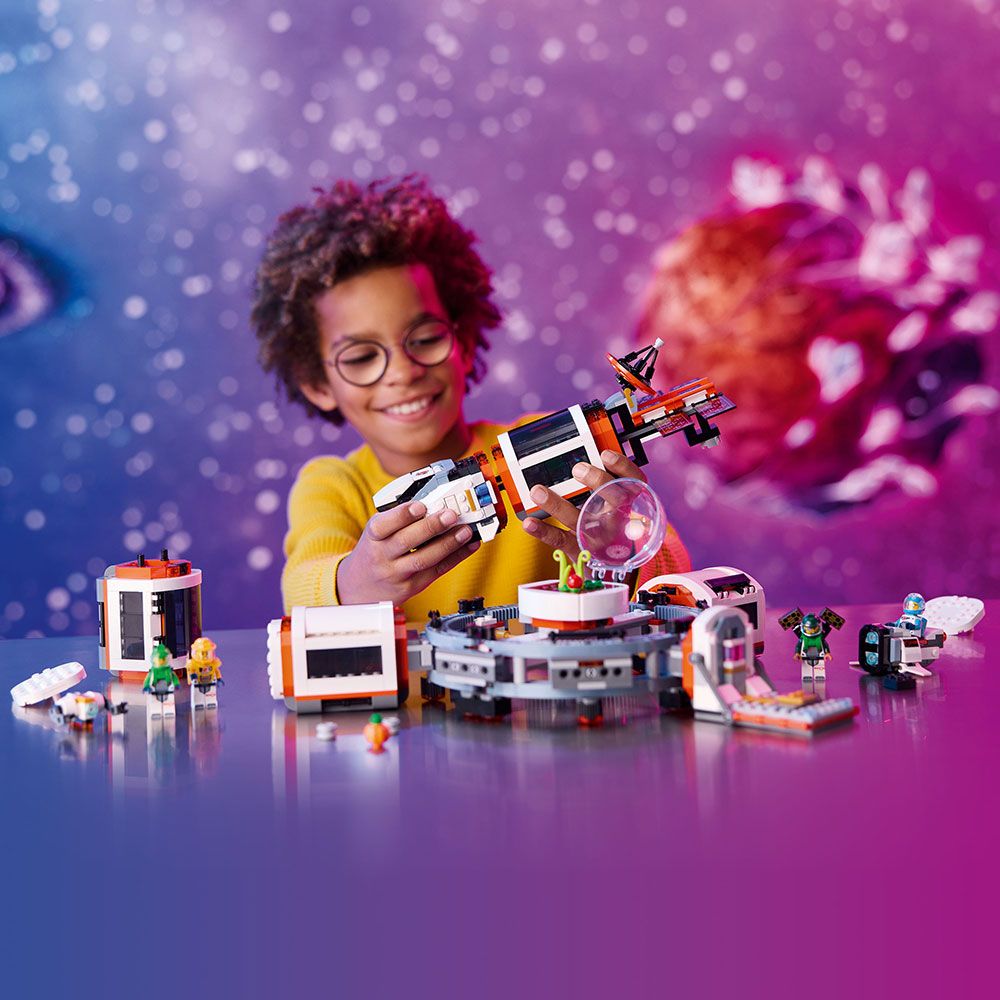 LEGO 樂高  城市系列 60433 太空站(兒童玩具 STEM科學教育)