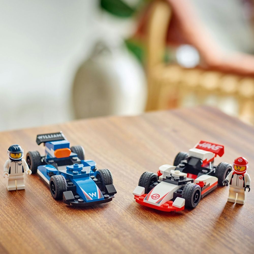 LEGO 樂高 城市系列 60464 F1Williams Racing 和 Haas F1賽車(Formula1 賽車玩具 兒童玩具 幼兒積木)