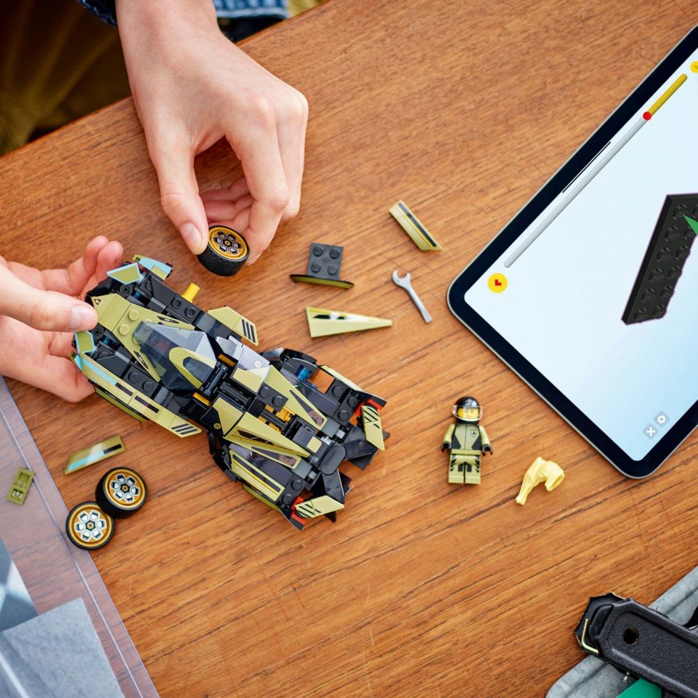 LEGO 樂高  極速賽車系列 76923 Lamborghini Lambo V12 Vision GT Super Car(藍寶堅尼 跑車模型)