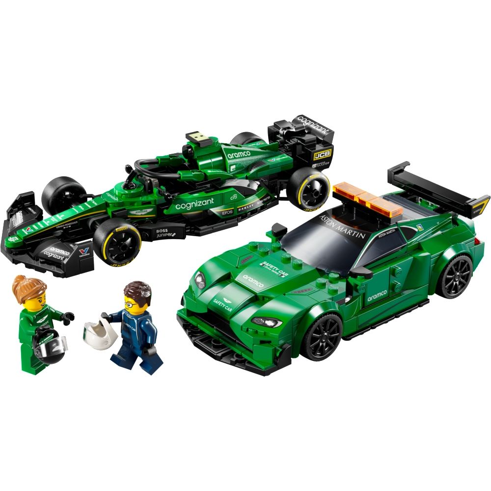 LEGO 樂高 LEGO樂高 極速賽車系列 76925 奧斯頓馬丁安全車和AMR23(奧斯頓馬丁)