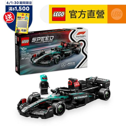 LEGO樂高 極速賽車系列 77244 Mercedes-AMG F1W15 賽車