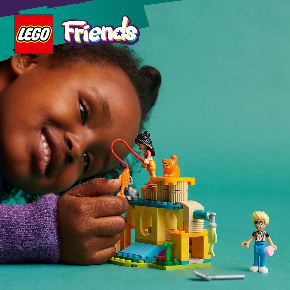 LEGO 樂高  Friends 42612 貓咪遊樂場冒險(寵物玩具 兒童玩具)