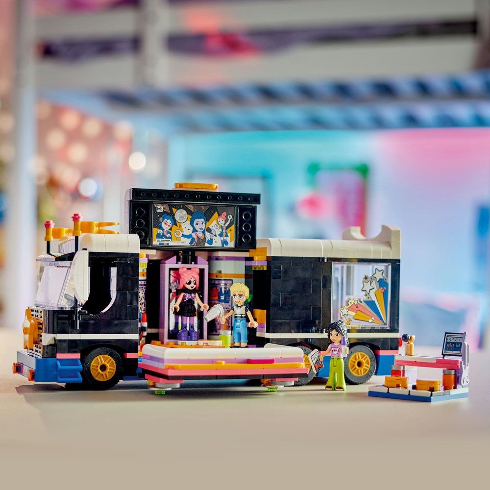 LEGO 樂高  Friends 42619 流行巨星音樂巡演巴士(玩具車 兒童玩具)