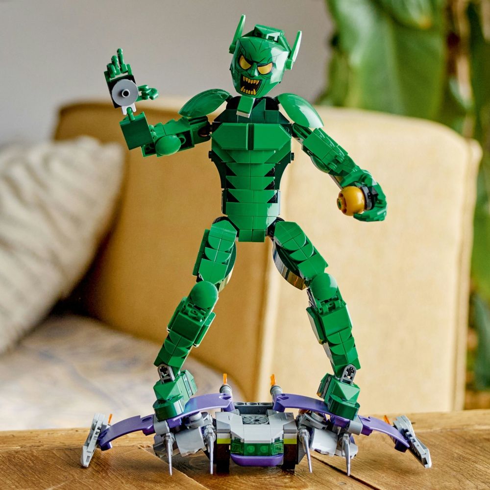 LEGO 樂高  Marvel超級英雄系列 76284 綠惡魔機甲(Green Goblin Construction Figure 漫威)