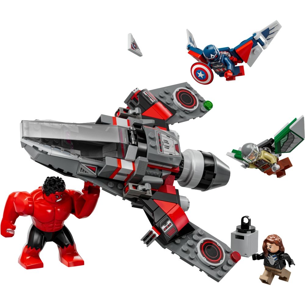 LEGO 樂高 Marvel超級英雄系列 76292 美國隊長與紅浩克的對決(Captain America vs. Red Hulk Battle 漫威影業)