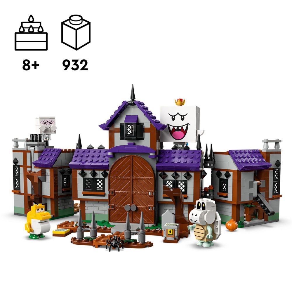 LEGO 樂高 超級瑪利歐系列 71436 害羞幽靈王的鬼屋(互動式遊戲 任天堂)