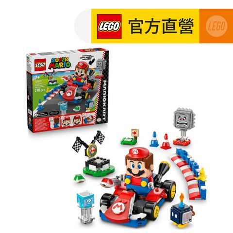 LEGO樂高 超級瑪利歐系列 72043 瑪利歐賽車 樂高瑪利歐與標準車