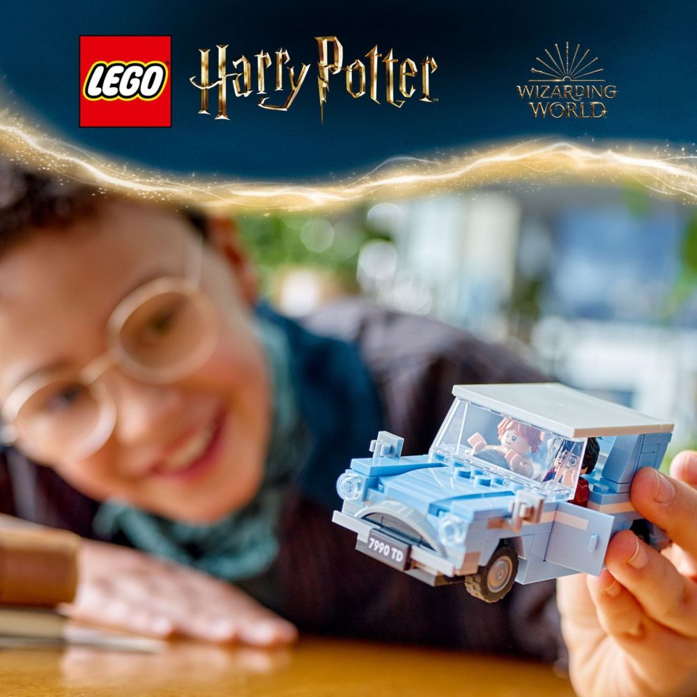 LEGO 樂高  哈利波特系列 76424 Flying Ford Anglia(榮恩衛斯理  飛天車)