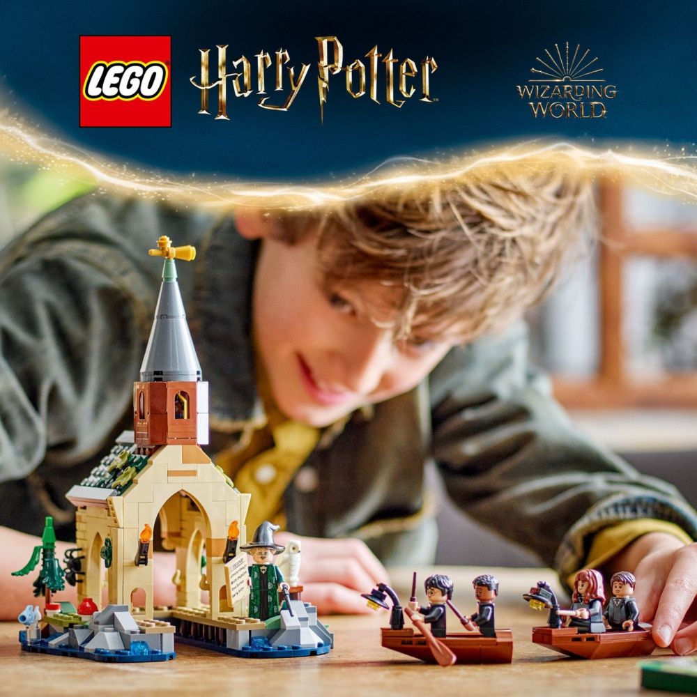 LEGO 樂高  哈利波特系列 76426 霍華茲城堡的船屋(Hogwarts Castle Boathouse 霍格華茲畫像)