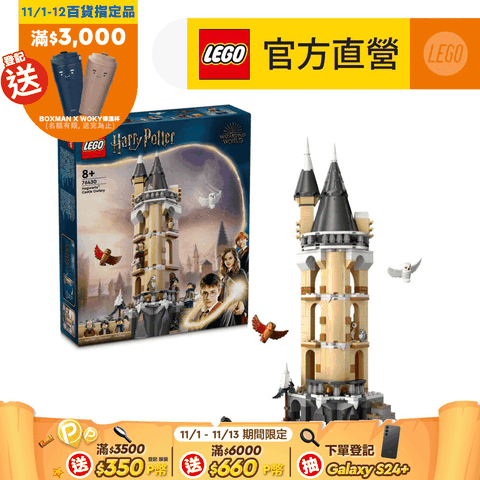 LEGO 樂高 哈利波特系列 76430 霍華茲城堡的貓頭鷹塔(Hogwarts Castle Owlery 豬水鳧)