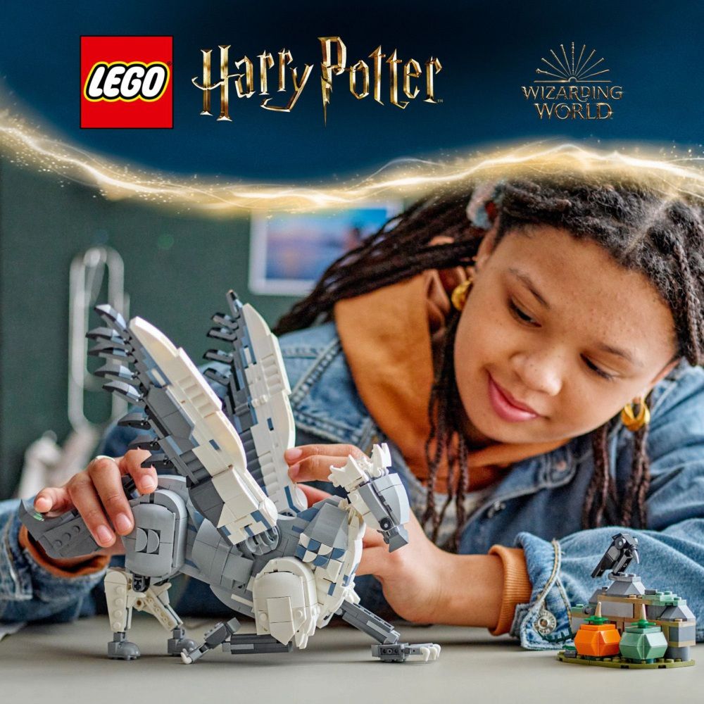 LEGO 樂高  哈利波特系列 76427 鷹馬巴嘴(Buckbeak 鷹馬模型)