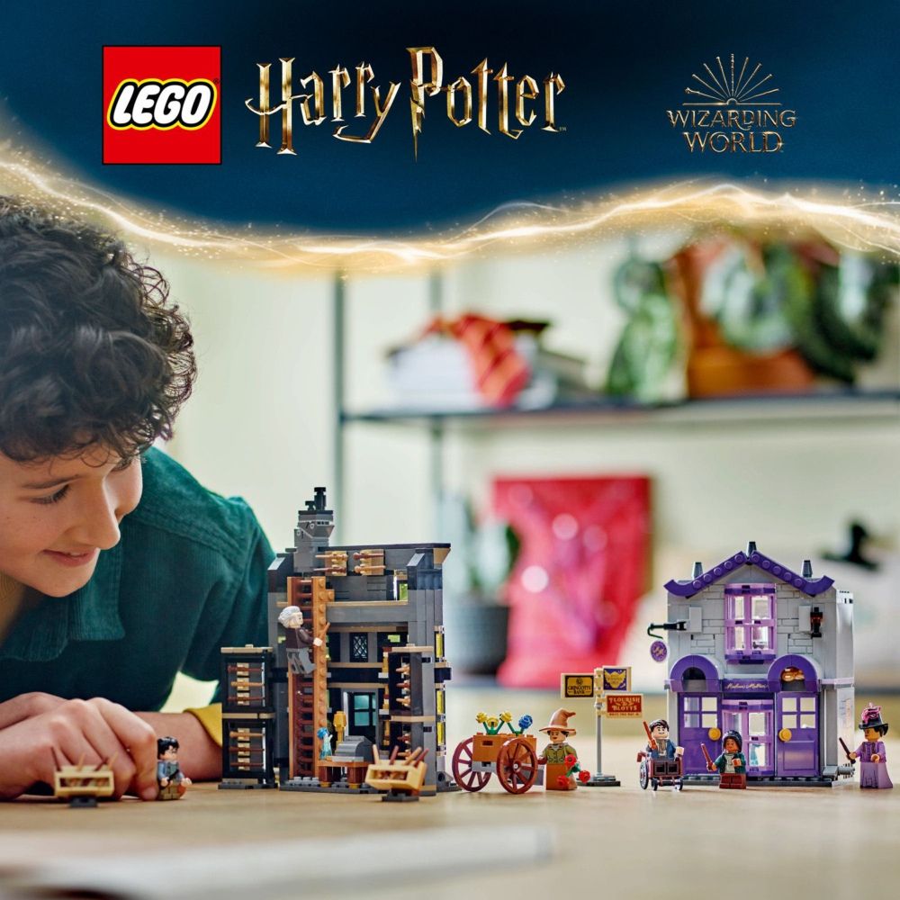 LEGO 樂高  哈利波特系列 76439 奧利凡德魔杖店和摩金夫人的長袍店(Ollivanders & Madam Malkins Robes 奥利凡德魔杖商店)