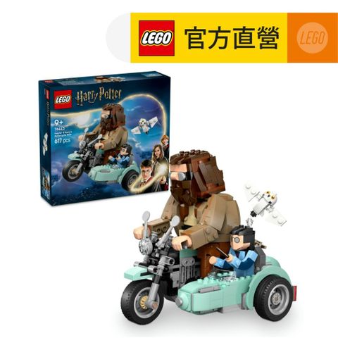 LEGO 樂高 哈利波特系列 76443 海格和哈利波特的摩托車(Harry Potter 死神的聖物 兒童玩具 積木)