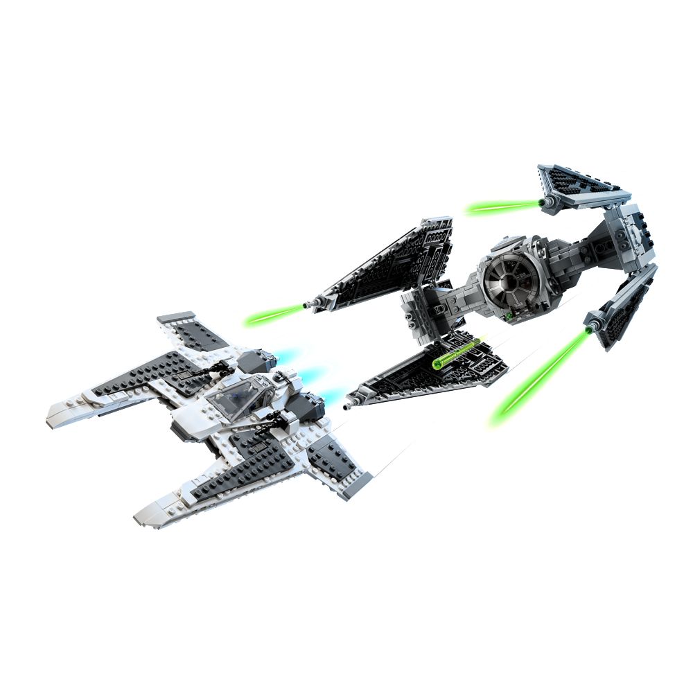 LEGO 樂高  星際大戰系列 75348 Mandalorian Fang Fighter vs TIE Interceptor(星戰戰機 曼達洛人 Star Wars)