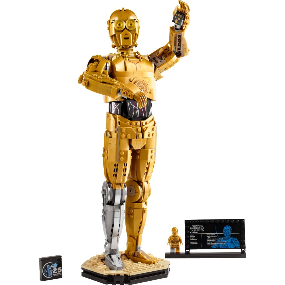 LEGO 樂高 星際大戰系列 75398 C-3PO(機器人 星戰模型)